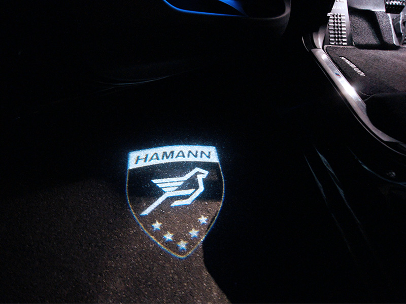 LED Türeinstiegsbeleuchtung mit HAMANN-Logo